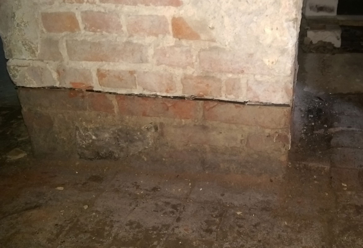 Ergebnis der Trockenlegung, Foto 2